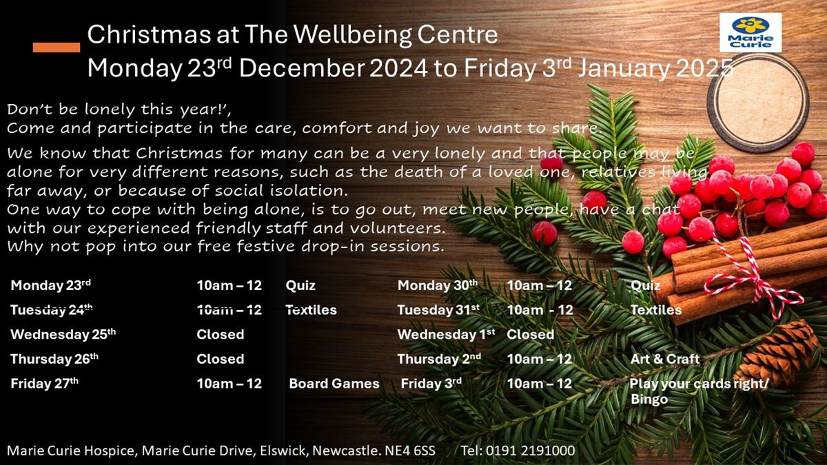 Christmas at The Wellbeing Centre